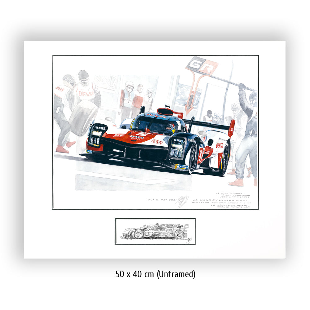 #0978 B 'Toyota GR010 - Toyota Gazoo Racing #8'