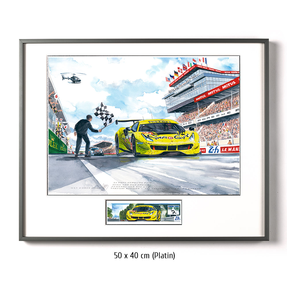 #1073 Voiture Guy Ferrari 488 GTE Evo, 2019