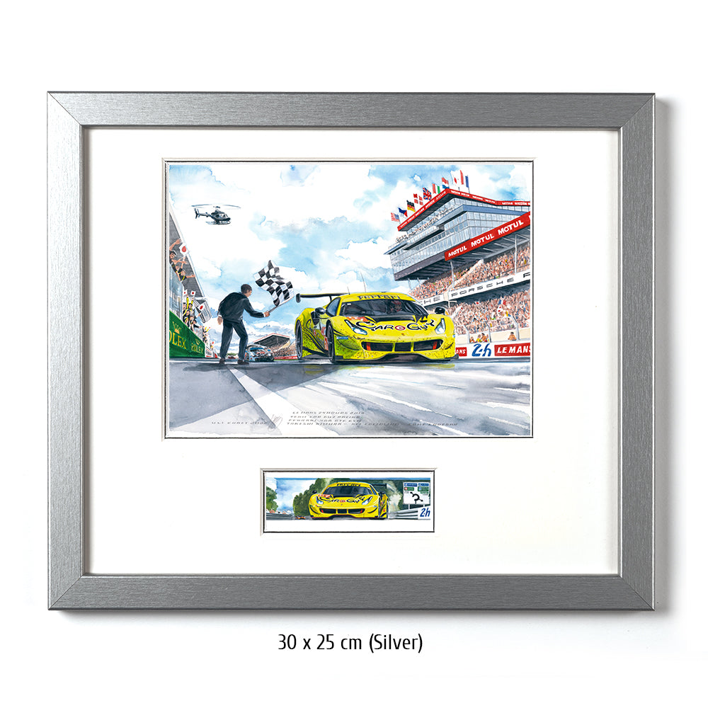 #1073 Voiture Guy Ferrari 488 GTE Evo, 2019