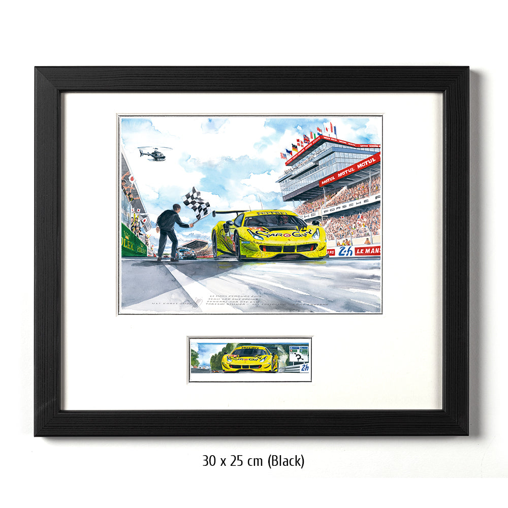 #1073 Voiture Guy Ferrari 488 GTE Evo, 2019