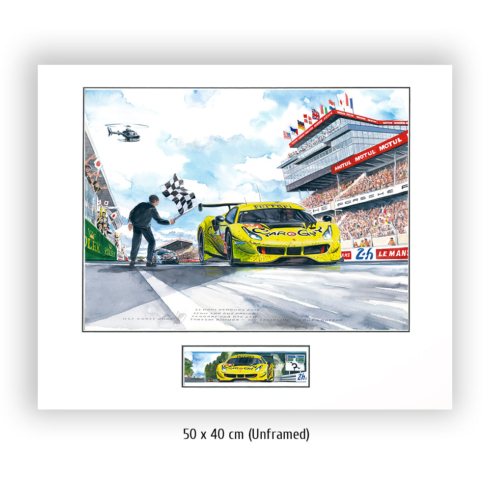 #1073 Voiture Guy Ferrari 488 GTE Evo, 2019