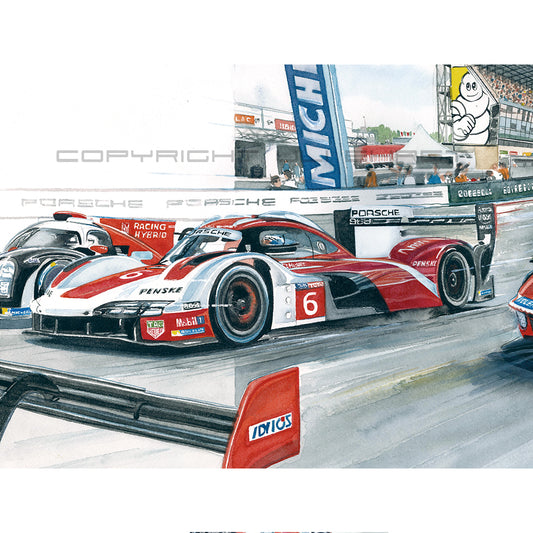 #1102 B  "Porsche 963 Penske #6"