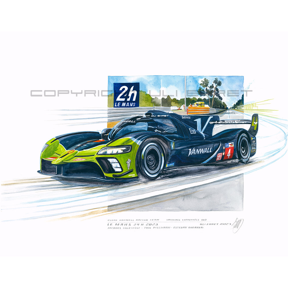 #1111 Floyd Vanwall Racing Team Hypercar #4