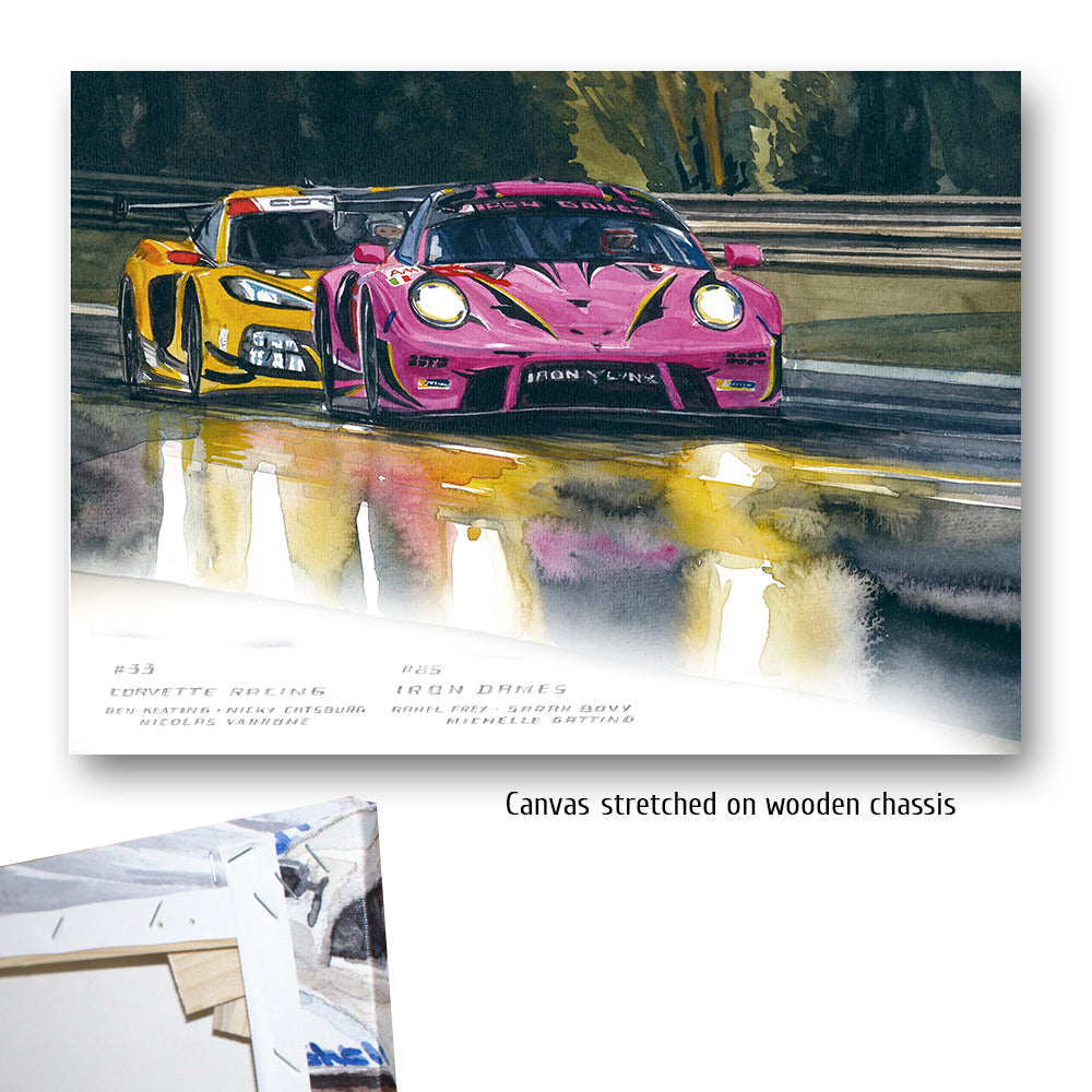 #1115A La Porsche 911 RSR d'Iron Dame