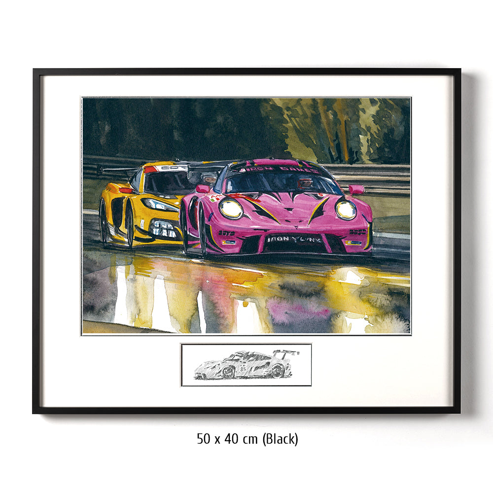 #1115A La Porsche 911 RSR d'Iron Dame