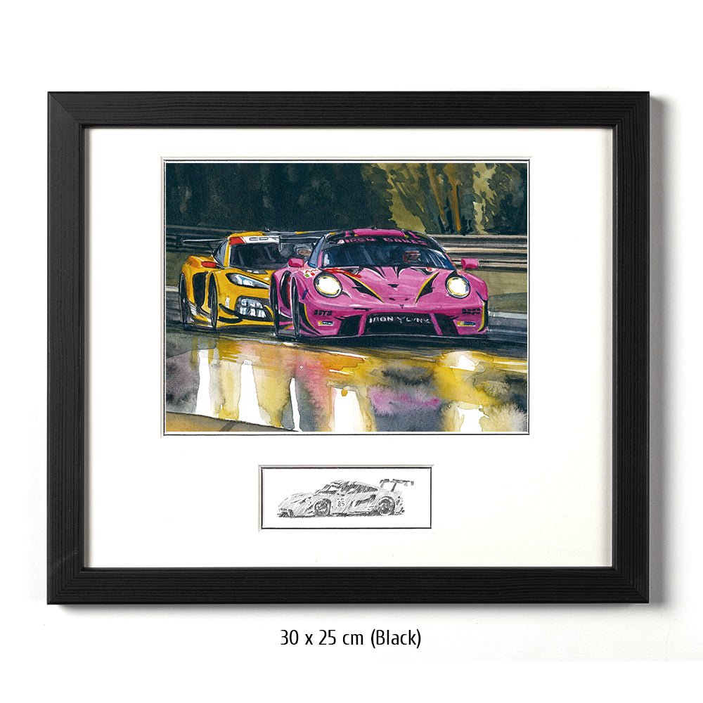 #1115A La Porsche 911 RSR d'Iron Dame