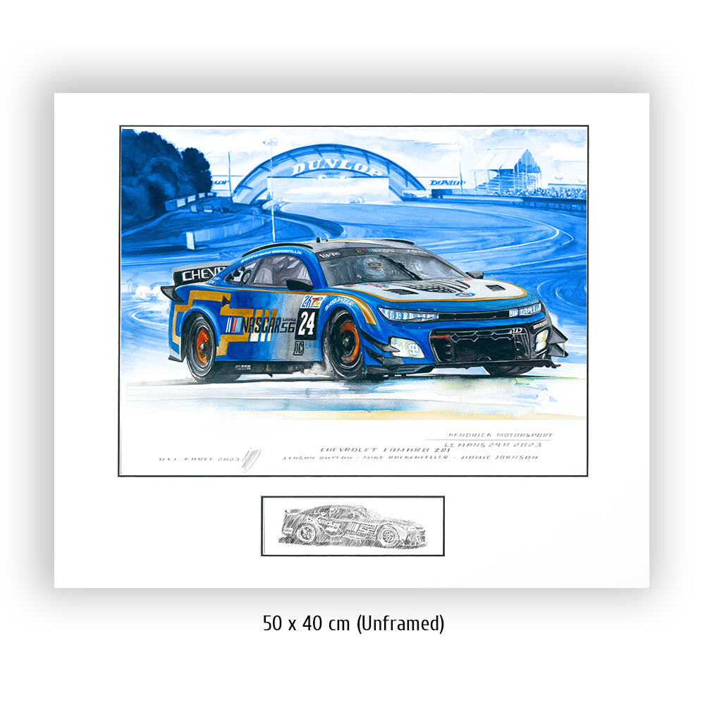 #1120  'Hendricks Motorsport, Chevrolet Camaro ZL1'