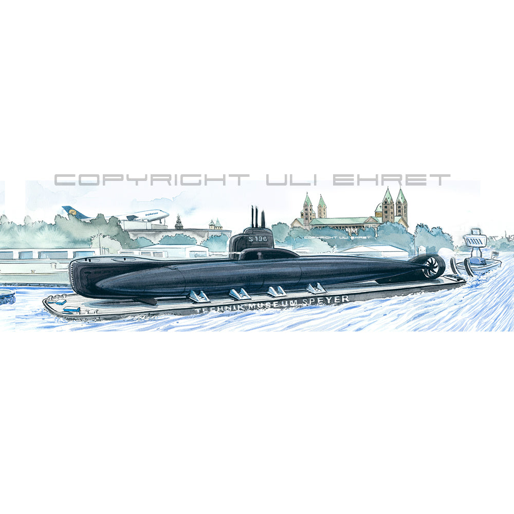 Sous-marin #1121 à Spire