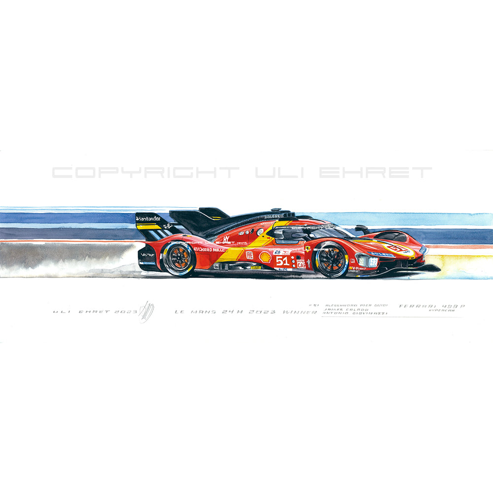 #1129 Ferrari 499P, Hypercar #51
