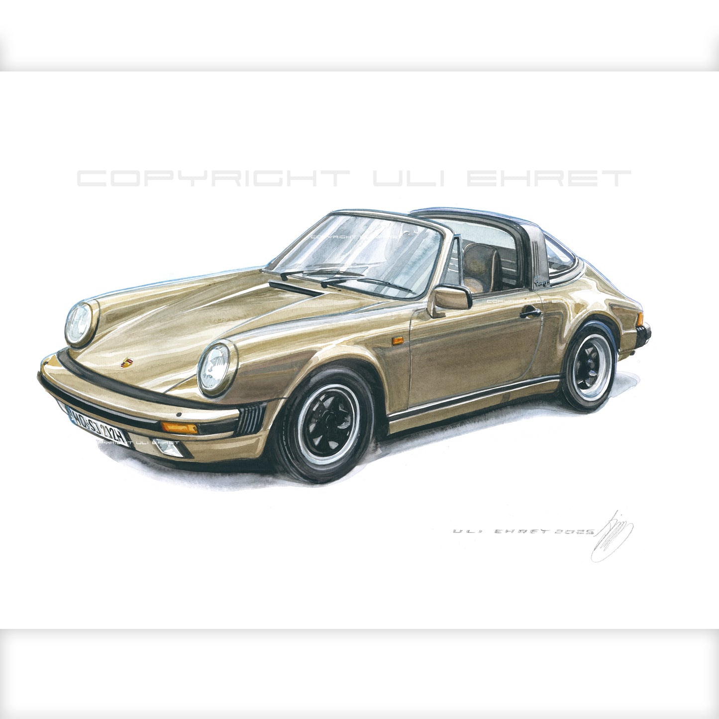 #1295 « Porsche 911 SC Targa »