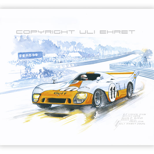 #1425 Gulf GR8 - Le Mans Winner 1975