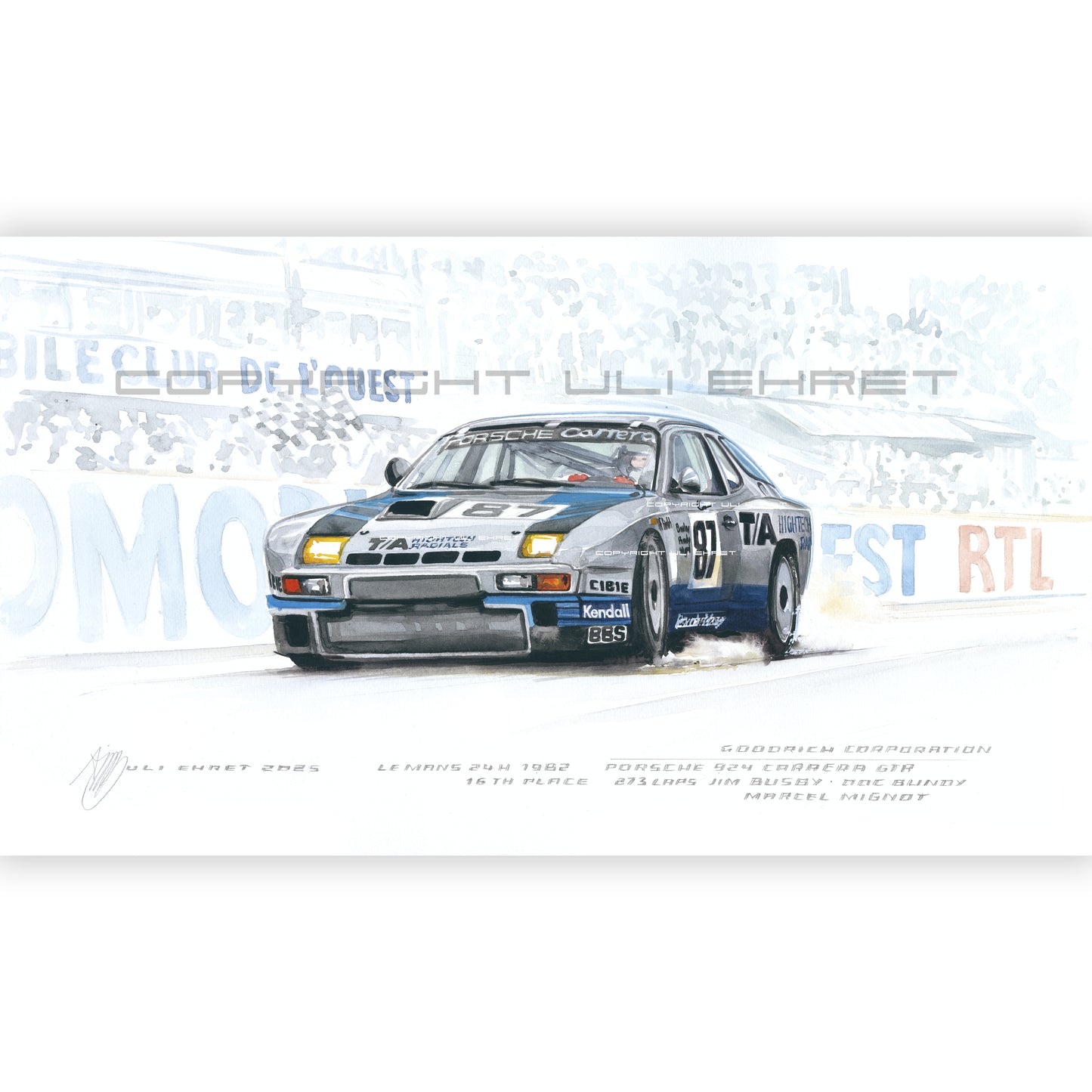 #1467 Porsche 924 Carrera GTR - 1982