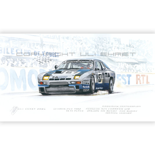 #1467 Porsche 924 Carrera GTR - 1982