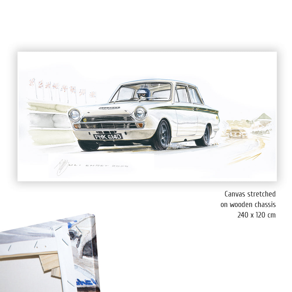 #1471 Unchallenged' Jim Clark - Lotus Cortina