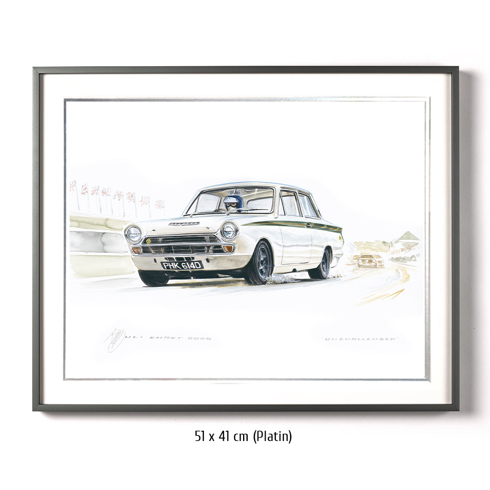 #1471 Unchallenged' Jim Clark - Lotus Cortina