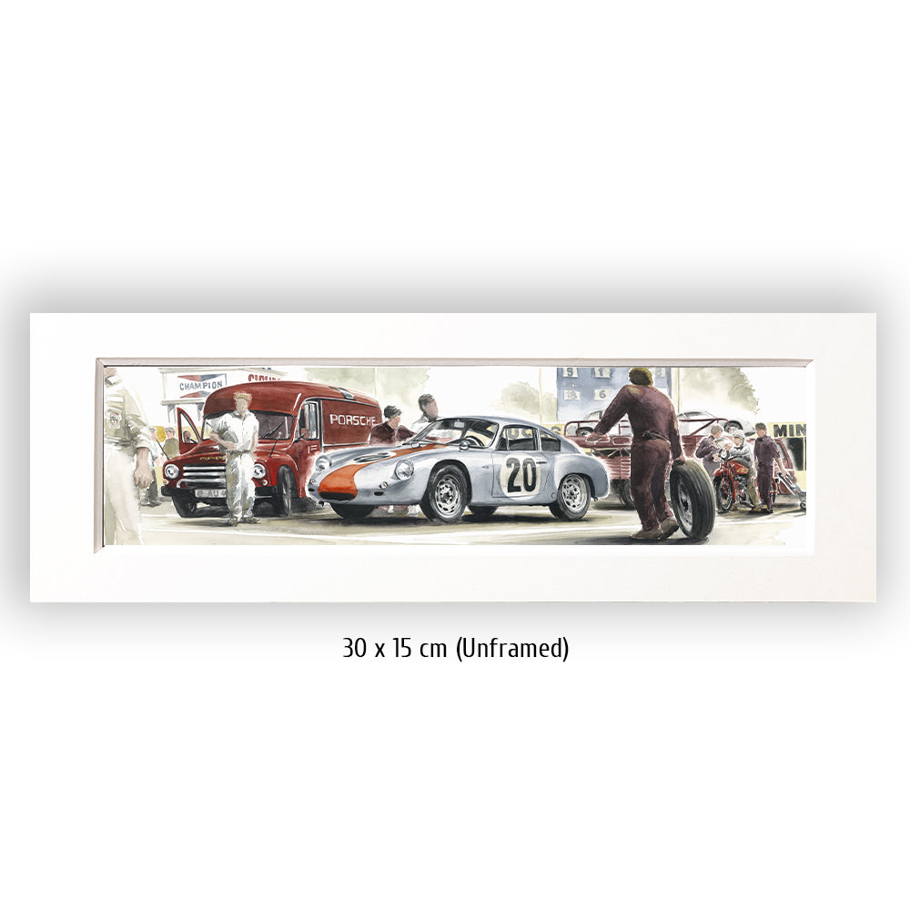 #0426XS 'La veille de la course', Porsche 356 Abarth GTL
