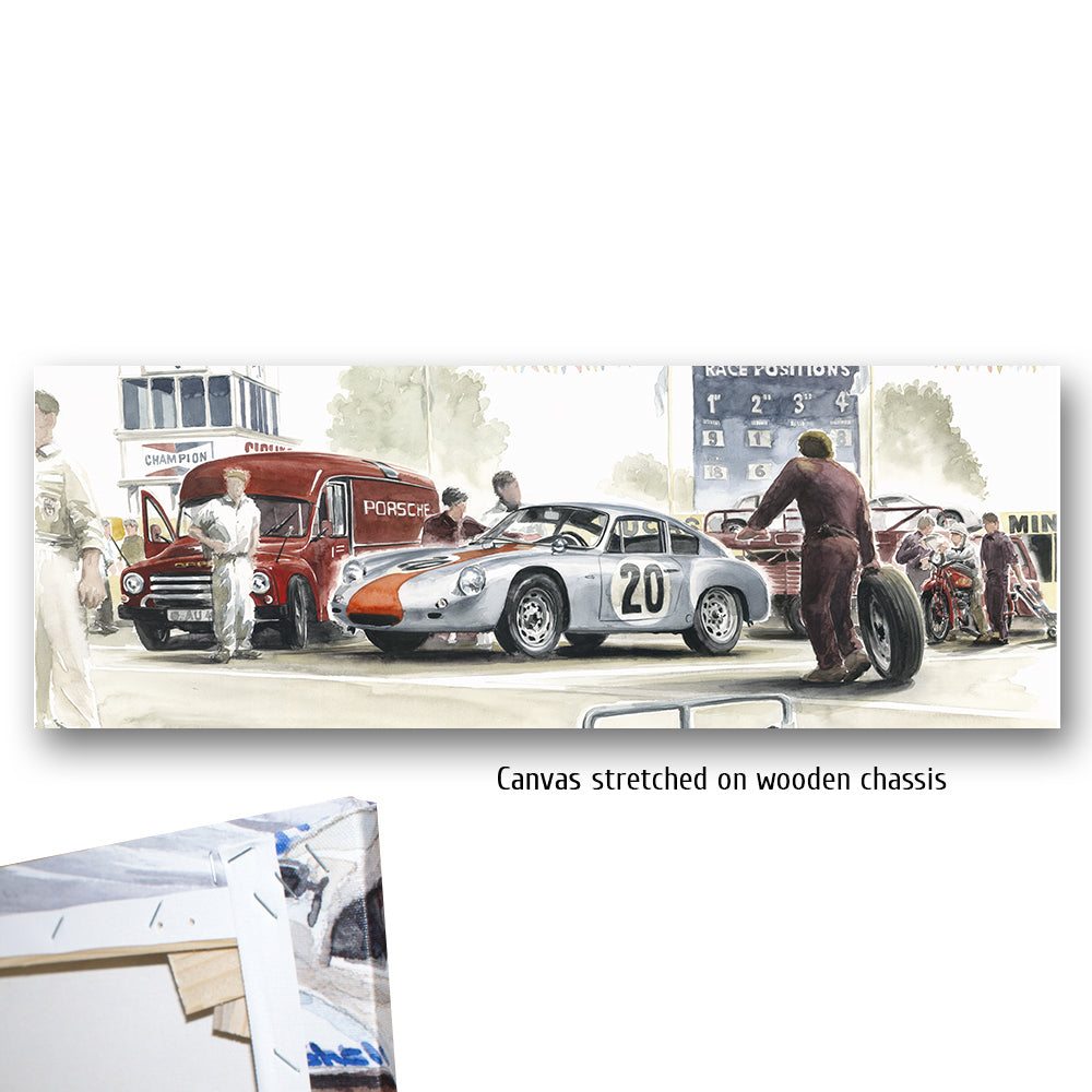 #0426XS 'La veille de la course', Porsche 356 Abarth GTL
