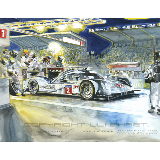 #0607 'Dans le noir', Porsche 919 LMP 1 (2016) 