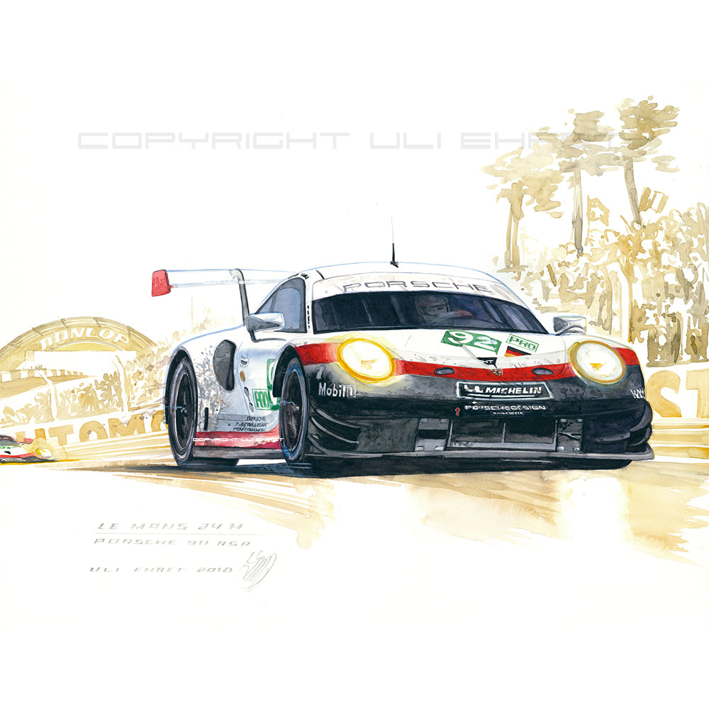 #0734 "Porsche 911 RSR #92"