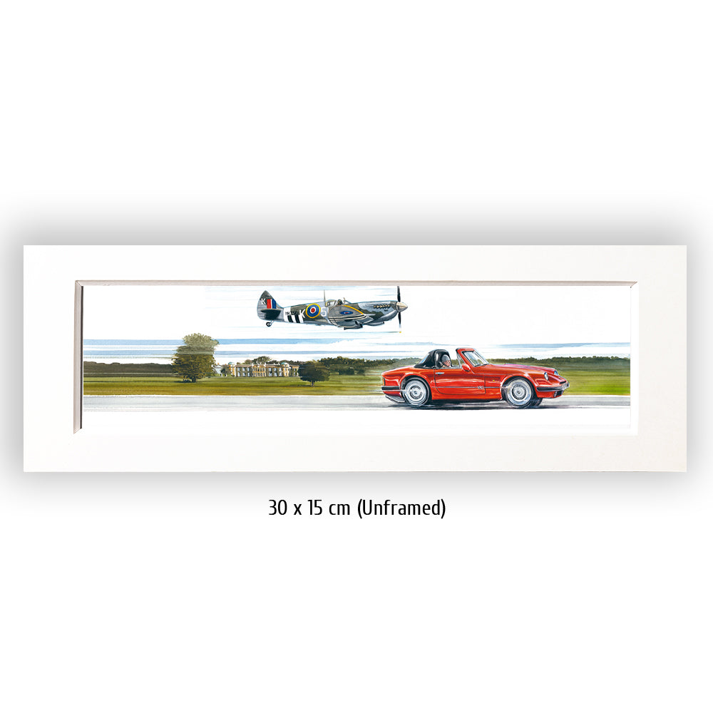 #1002 'TVR V8 S, Supermarine Spitfire'