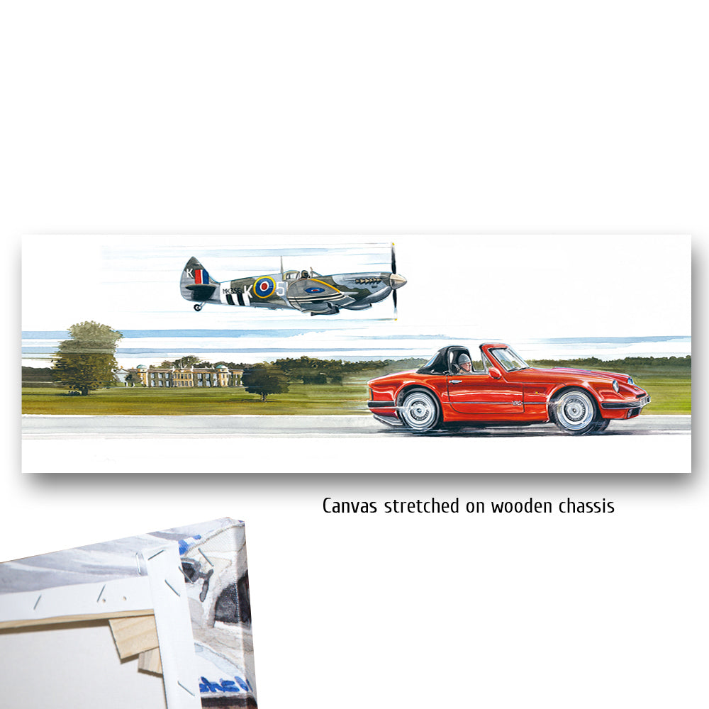 #1002 'TVR V8 S, Supermarine Spitfire'
