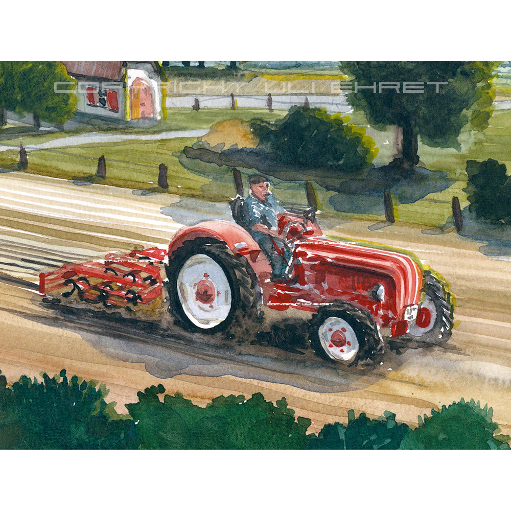 #1006D Tracteur Porsche Diesel Super 308