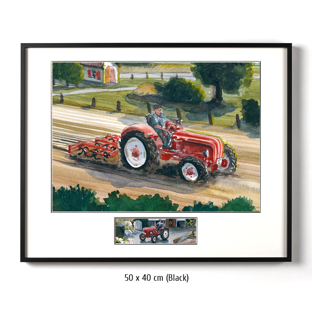 #1006D Tracteur Porsche Diesel Super 308