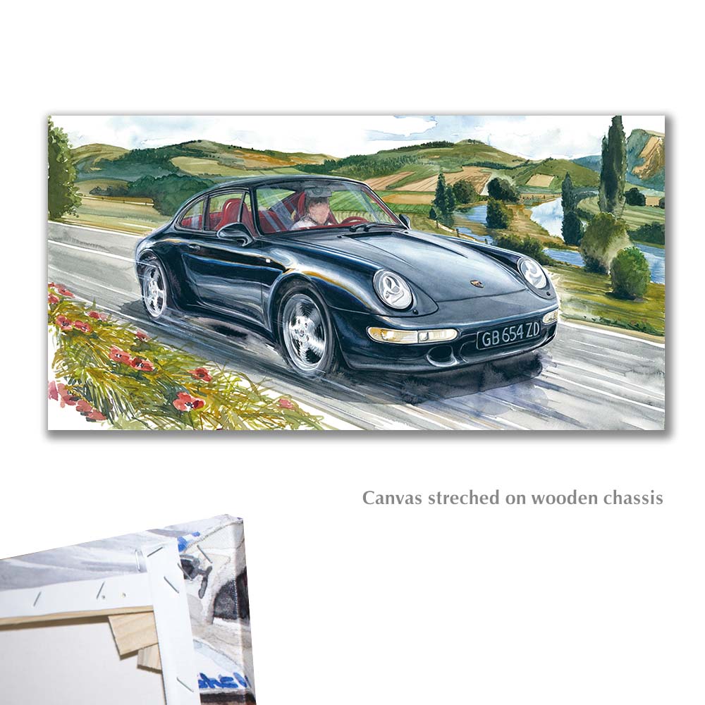 #1009 Porsche 911, série 993 
