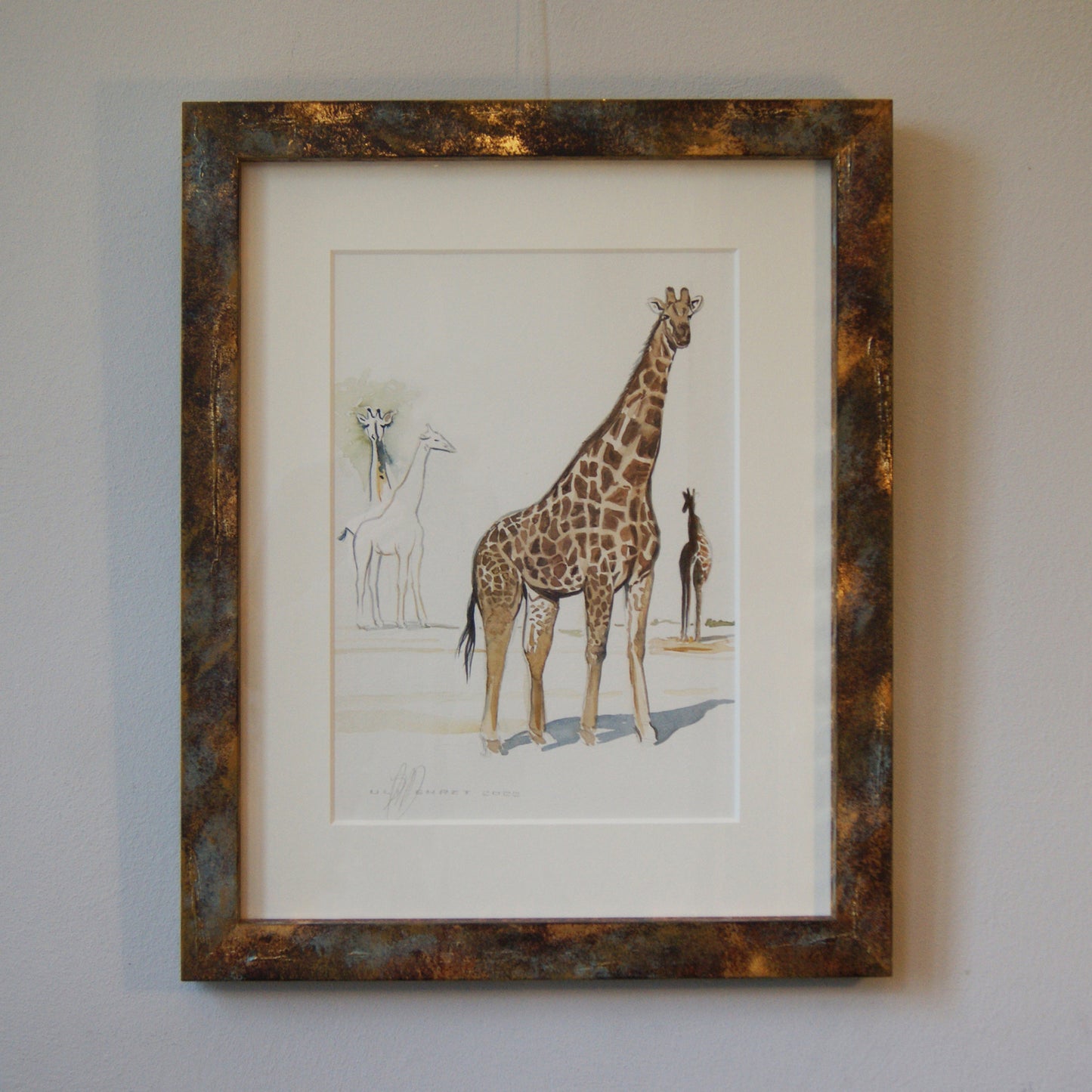#1016 Taureau Girafe