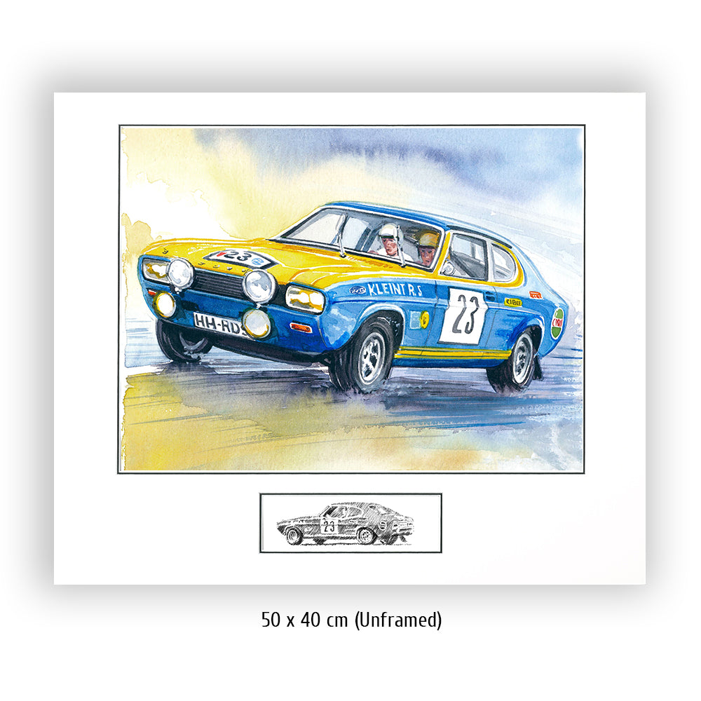 #1039 B Ford Capri Petite RS