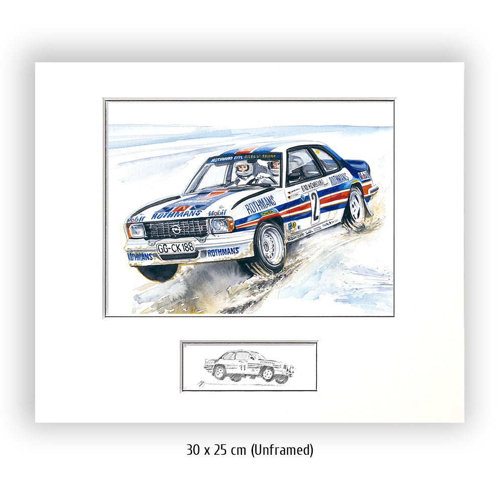 #1039D Opel Ascona 400