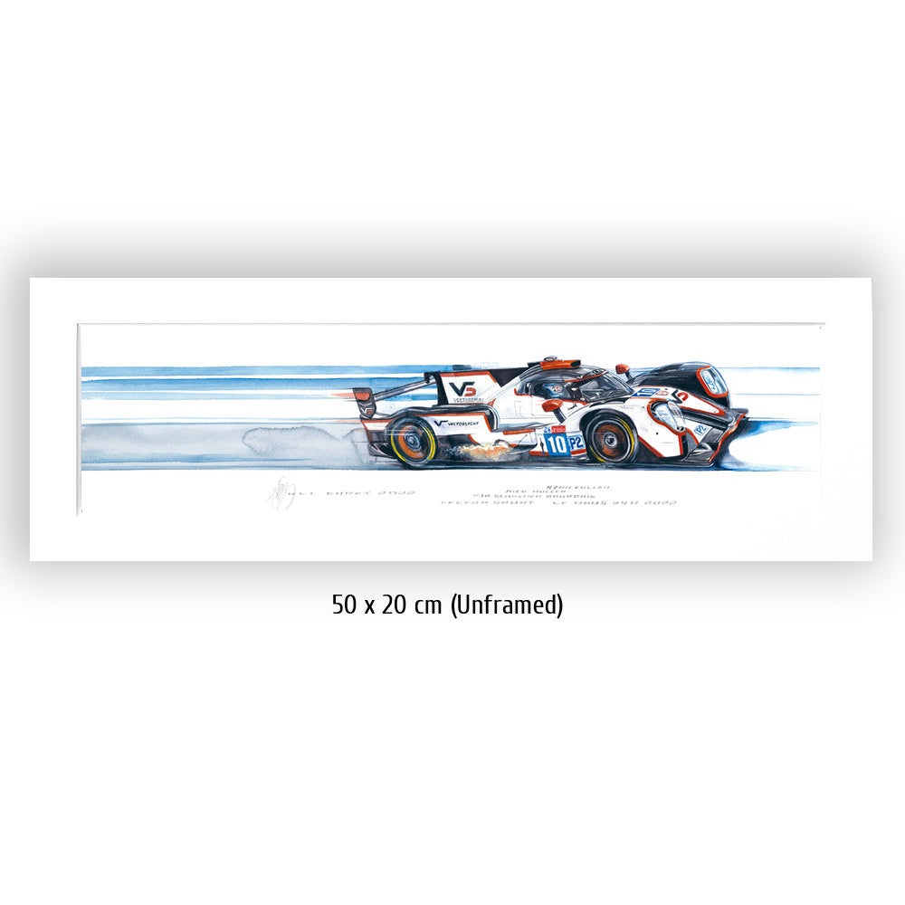 #1049 Oreca Gibson LMP2, sports d'équipe vectoriels