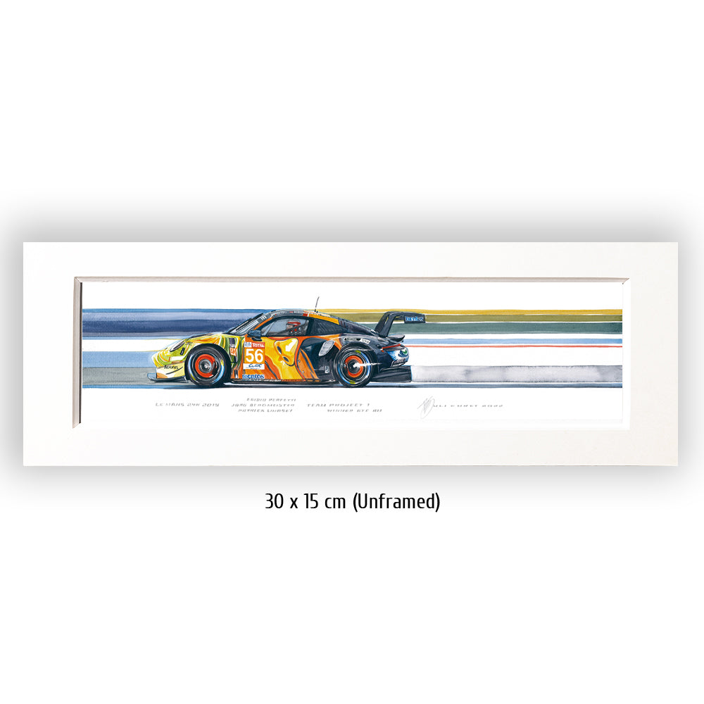 #1050 Porsche 911 RSR GTE AM, Projet d'équipe 1