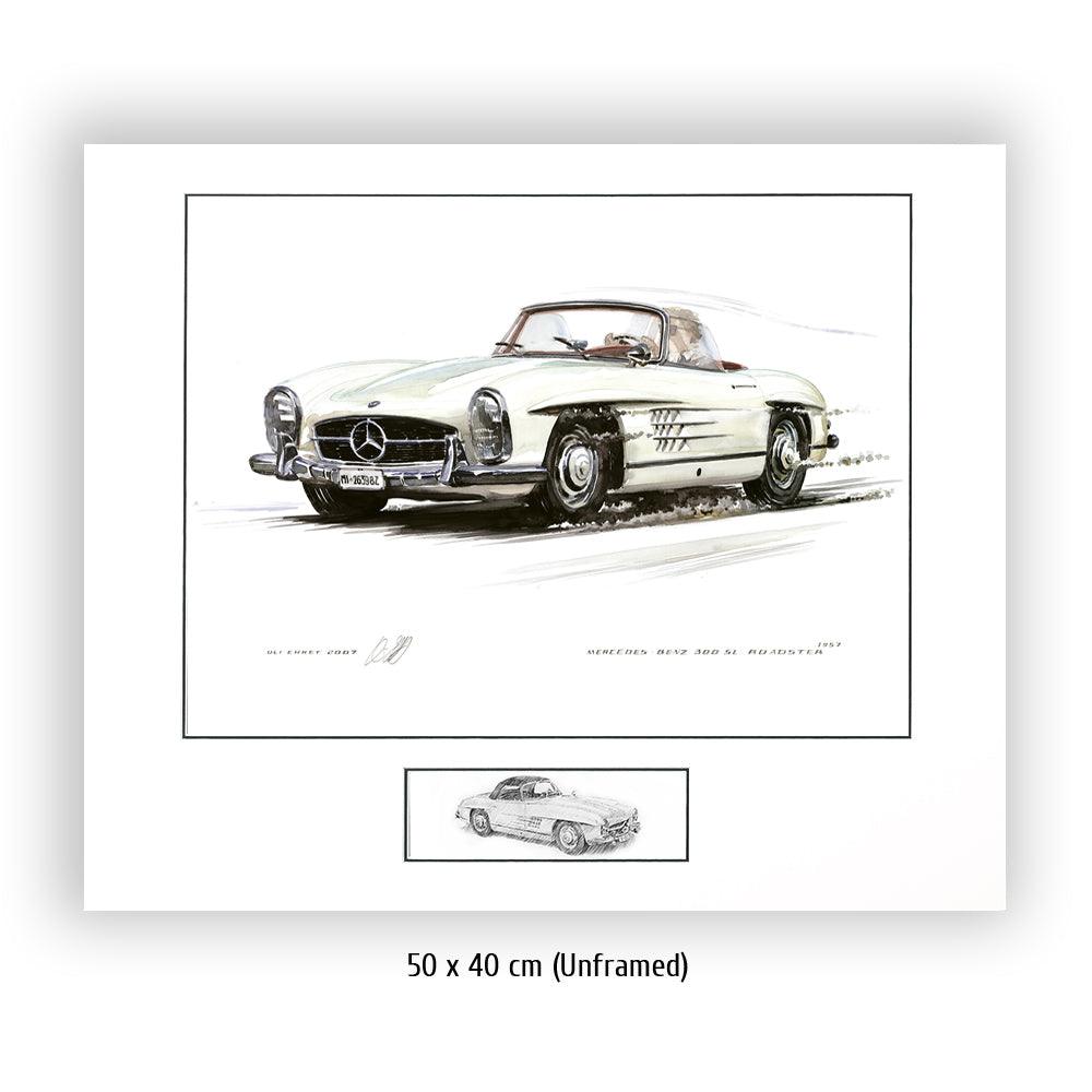 #0126 Mercedes-Benz 300SL Roadster 1957