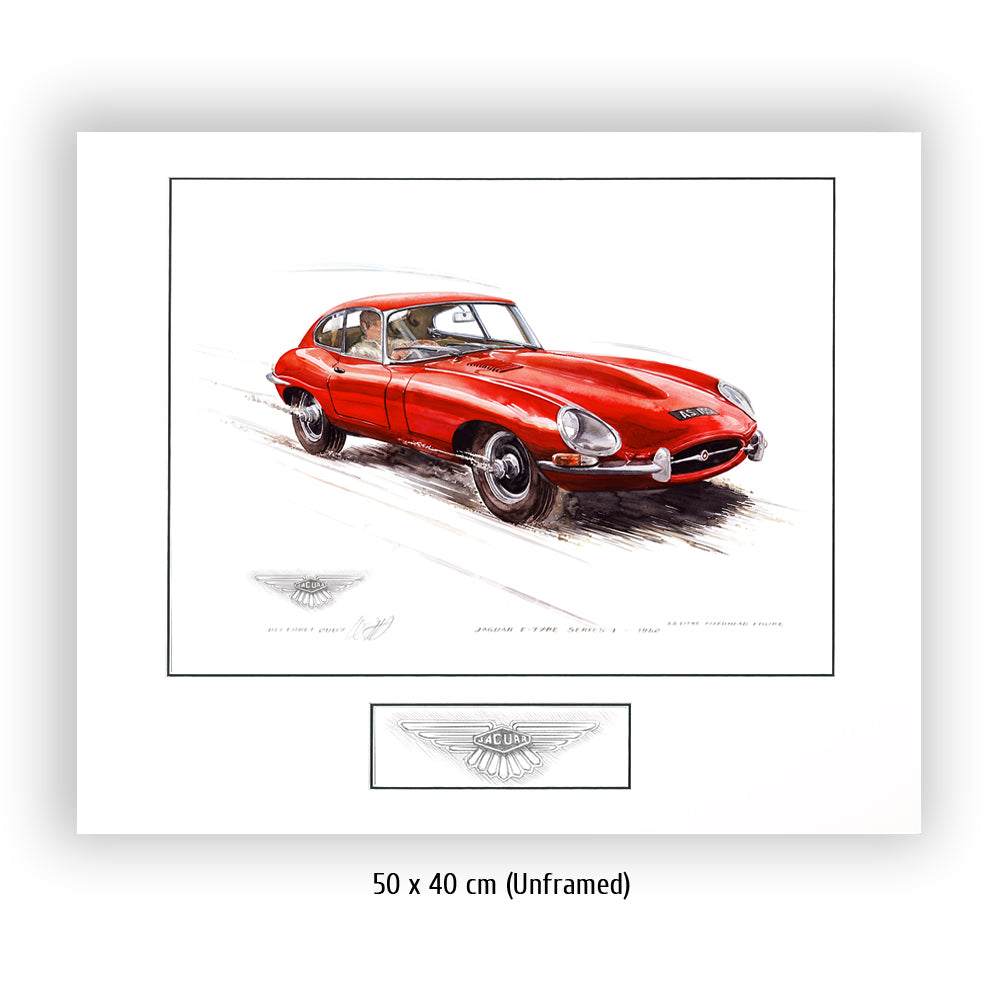#0133 Jaguar Type E Série 1, 1962