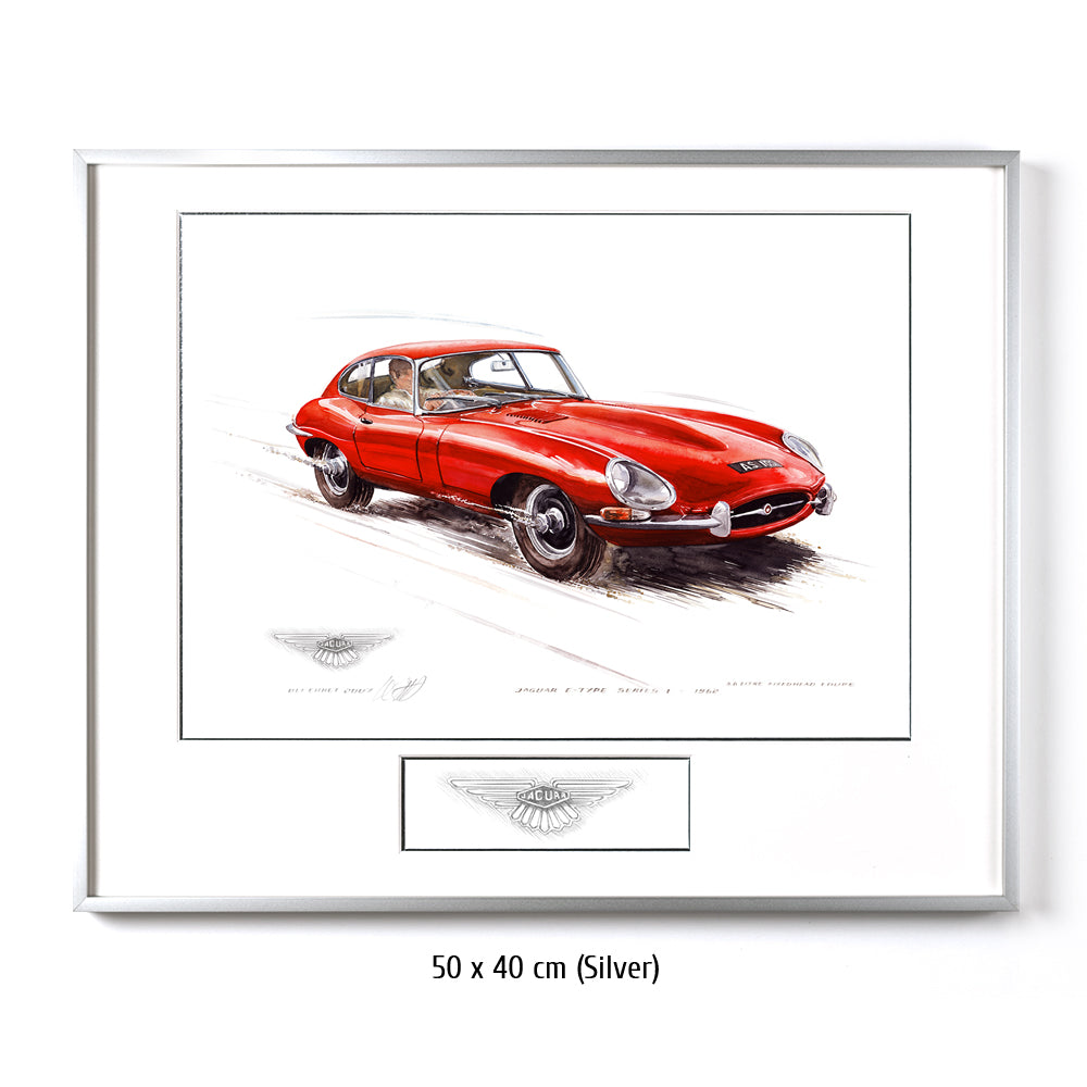 #0133 Jaguar Type E Série 1, 1962