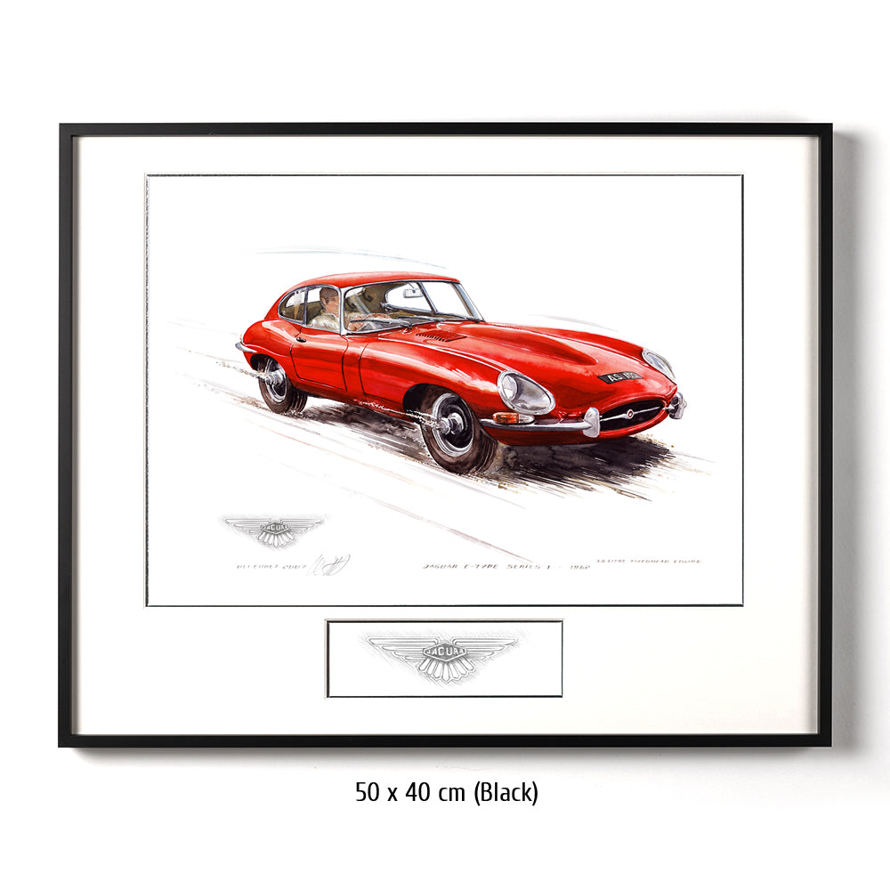 #0133 Jaguar Type E Série 1, 1962