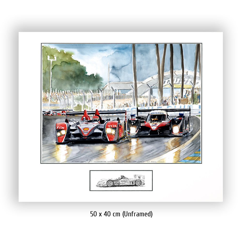 #0137 Audi R10 &amp; Peugeot 908, Géants Murmurants