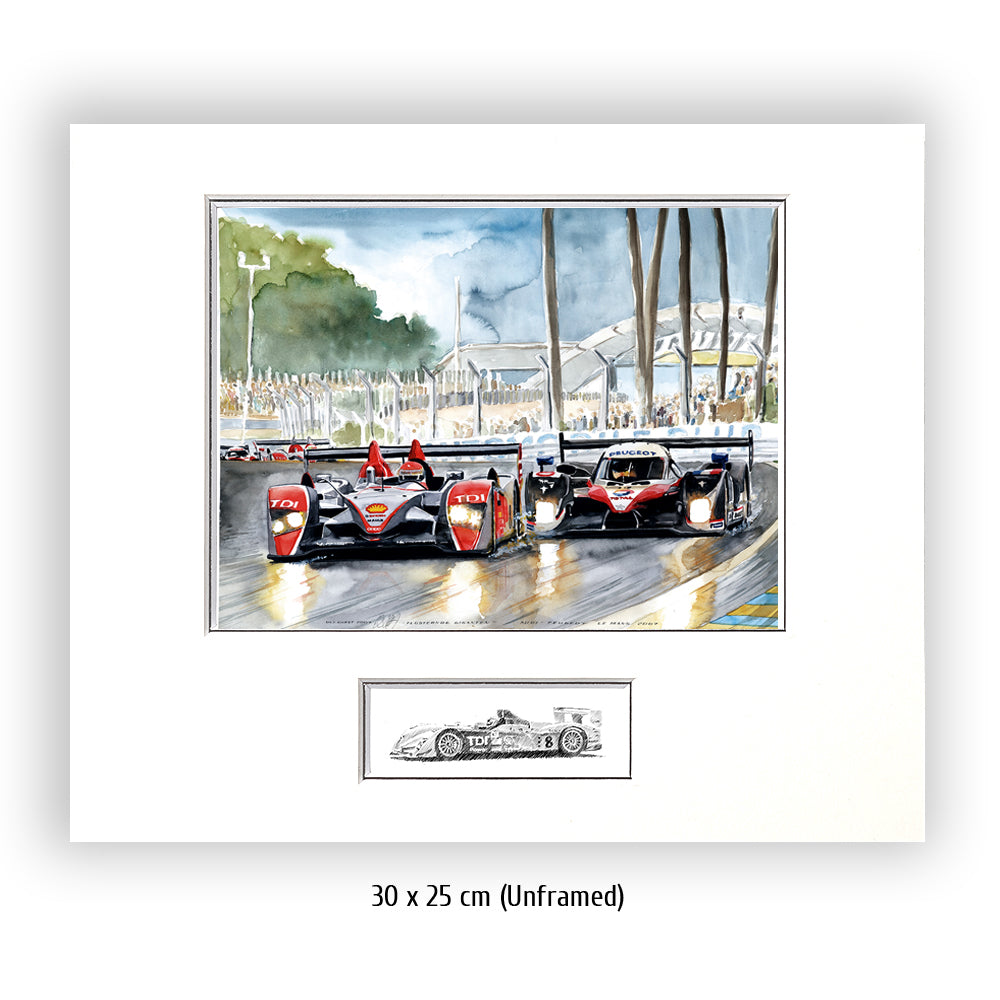 #0137 Audi R10 &amp; Peugeot 908, Géants Murmurants