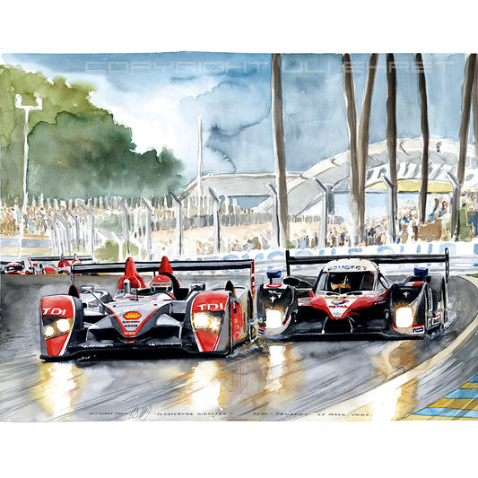 #0137 Audi R10 &amp; Peugeot 908, Géants Murmurants