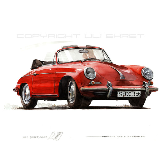 #0139 Porsche 356C Cabriolet