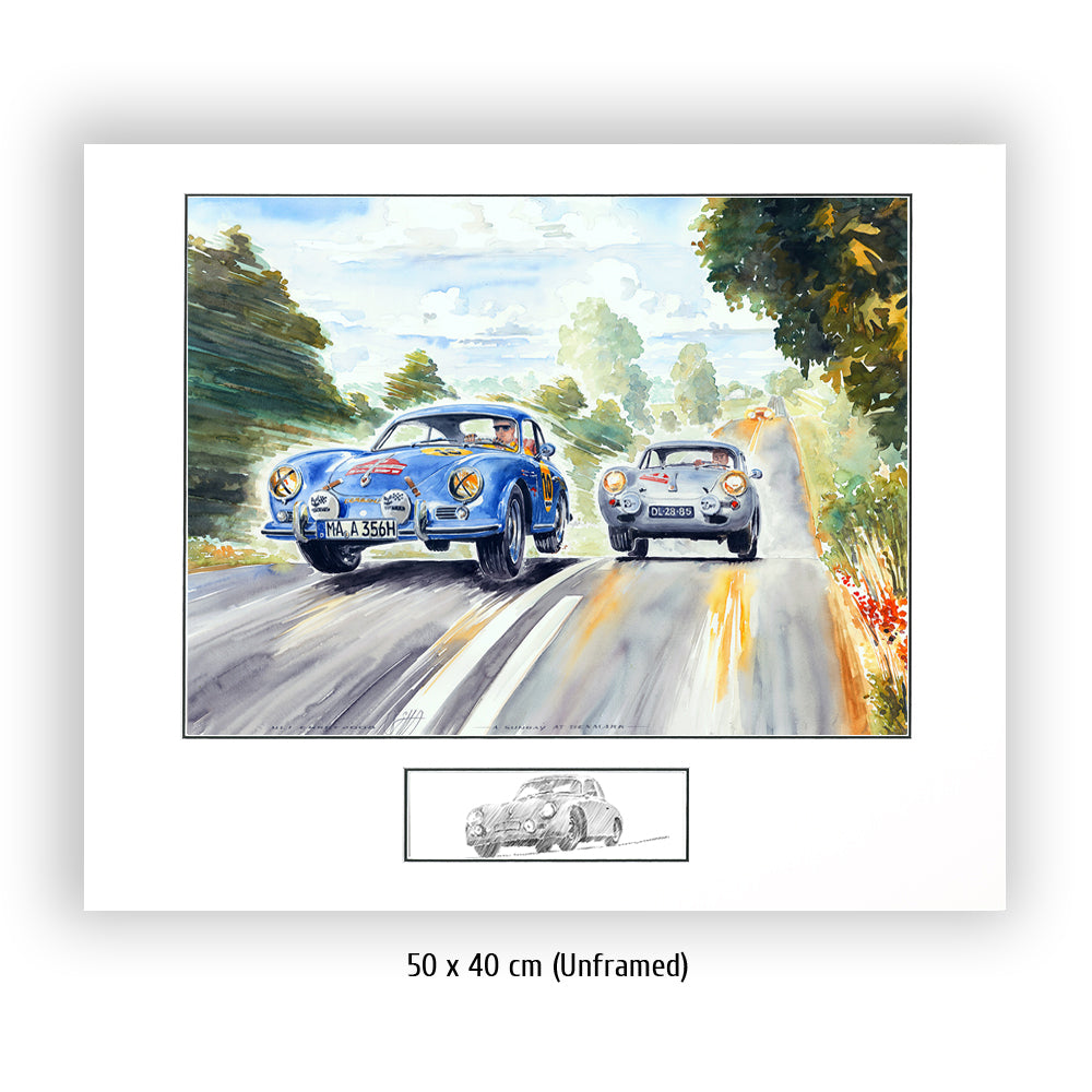 #0187 Porsche 356A, 'Un dimanche au Danemark' 