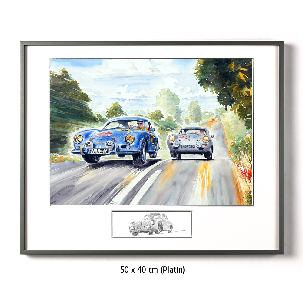 #0187 Porsche 356A, 'Un dimanche au Danemark' 