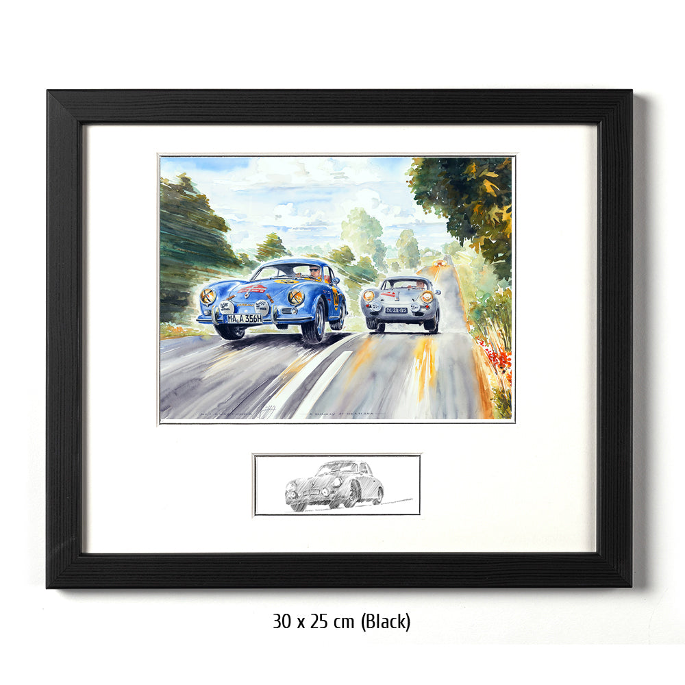 #0187 Porsche 356A, 'Un dimanche au Danemark' 