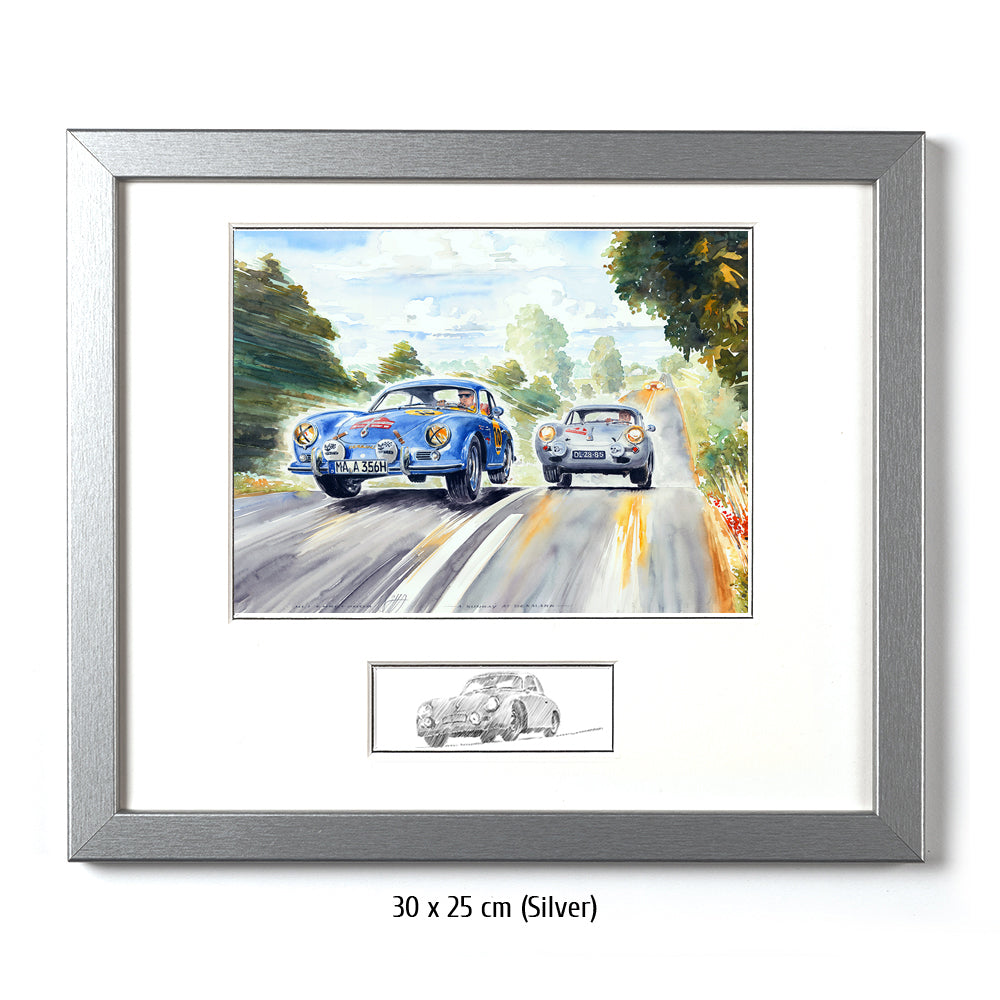 #0187 Porsche 356A, 'Un dimanche au Danemark' 