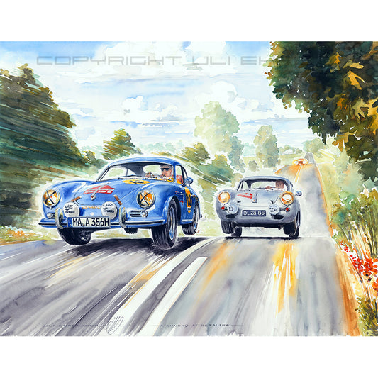 #0187 Porsche 356A, 'Un dimanche au Danemark' 