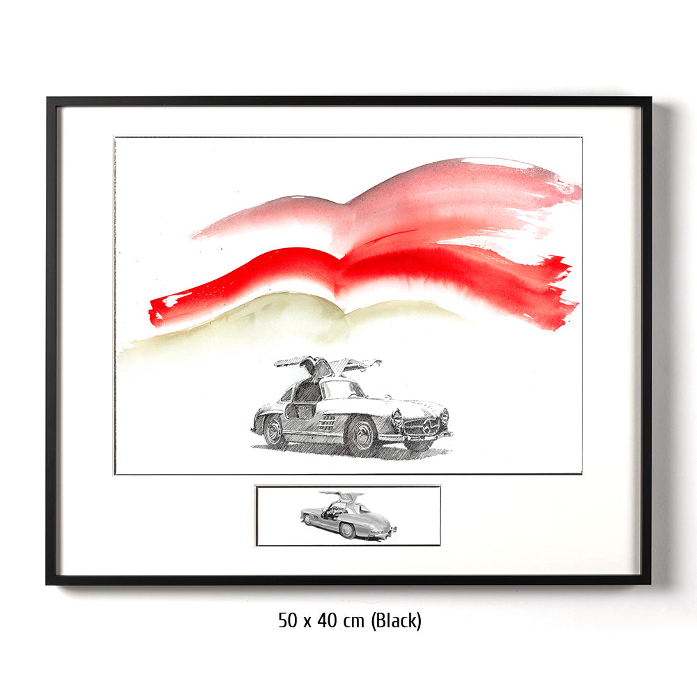 #0018Mercedes Benz 300SL