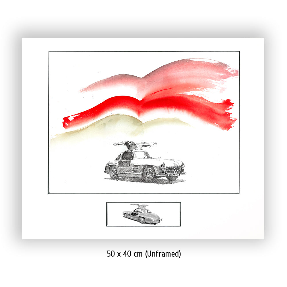 #0018Mercedes Benz 300SL