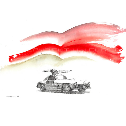 #0018Mercedes Benz 300SL