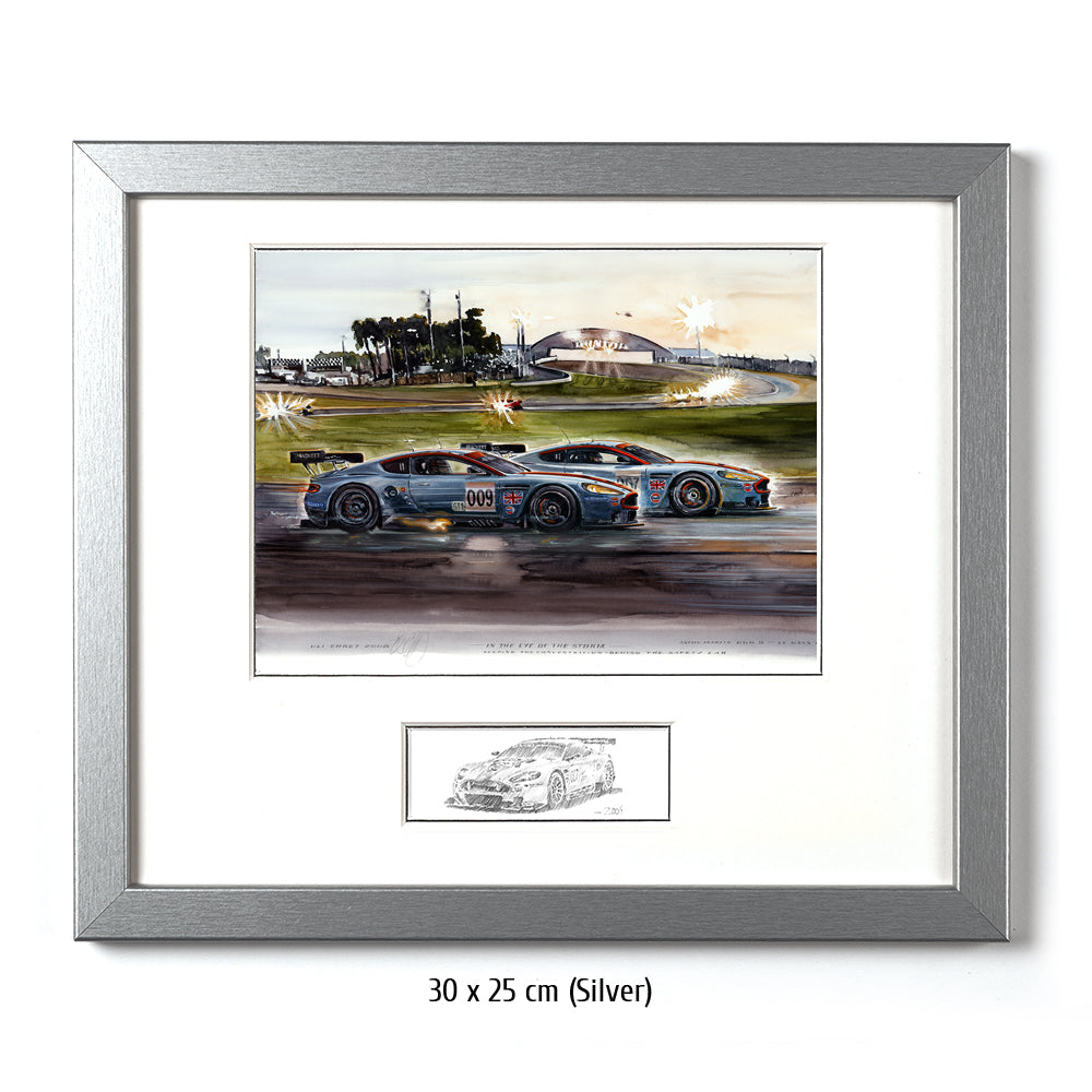 #0190 Aston Martin DBR9, "Dans l'oeil du cyclone"